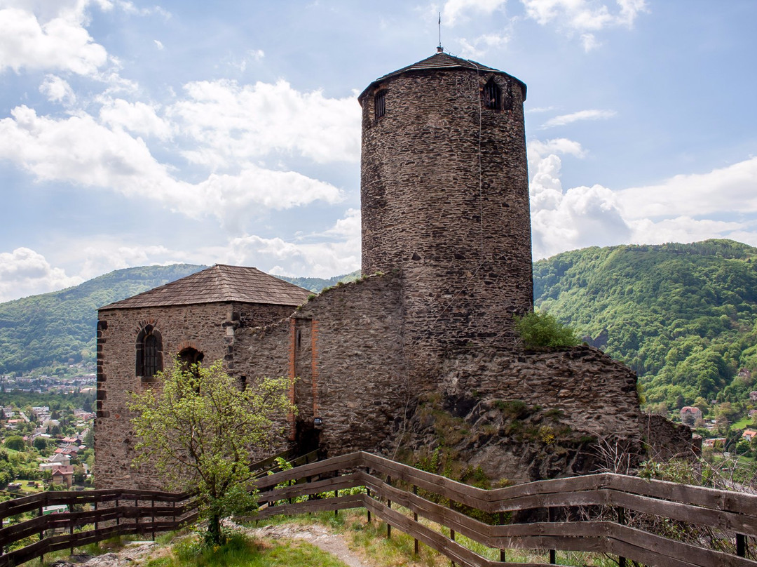 拉贝河畔乌斯季旅游景点-Strekov Castle