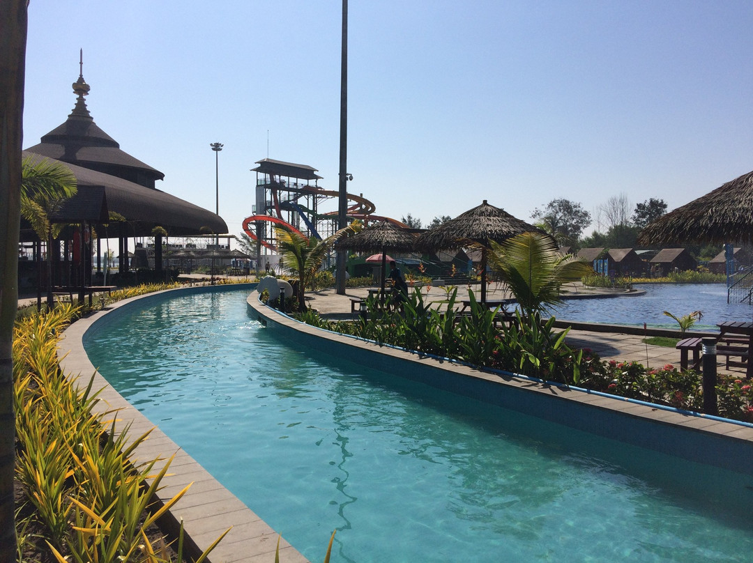 Yangon Waterboom-仰光必去景点