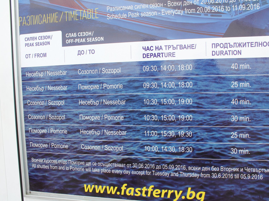 Bulgaria Fast Ferry景点图片