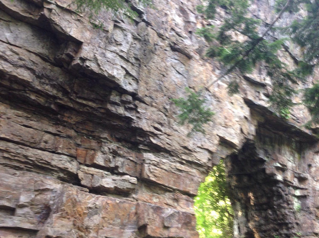 Backbone Rock Waterfall景点图片