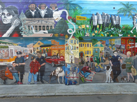 Balmy Alley Murals-旧金山必去景点