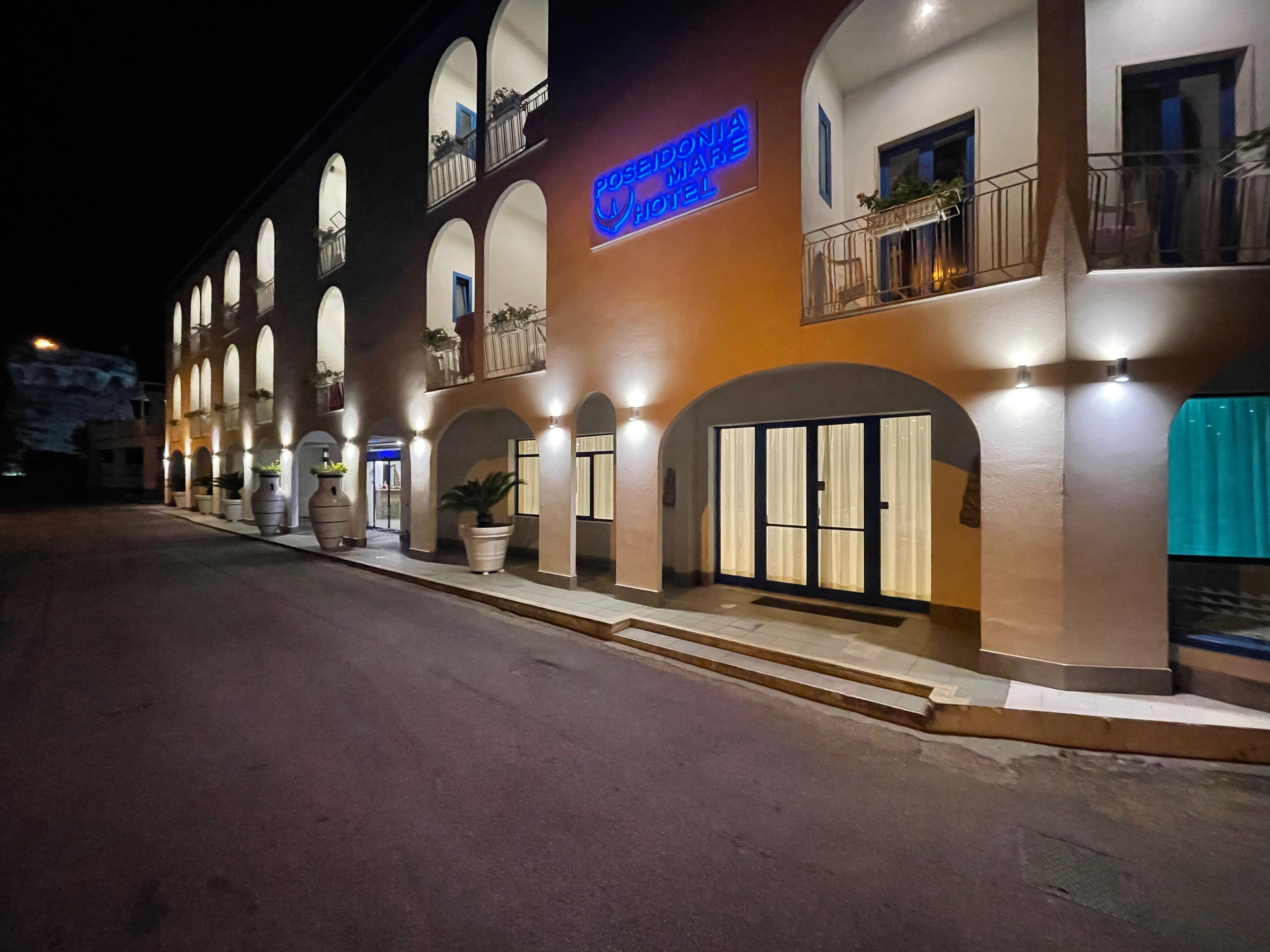 Hotel Poseidonia Mare-浴室