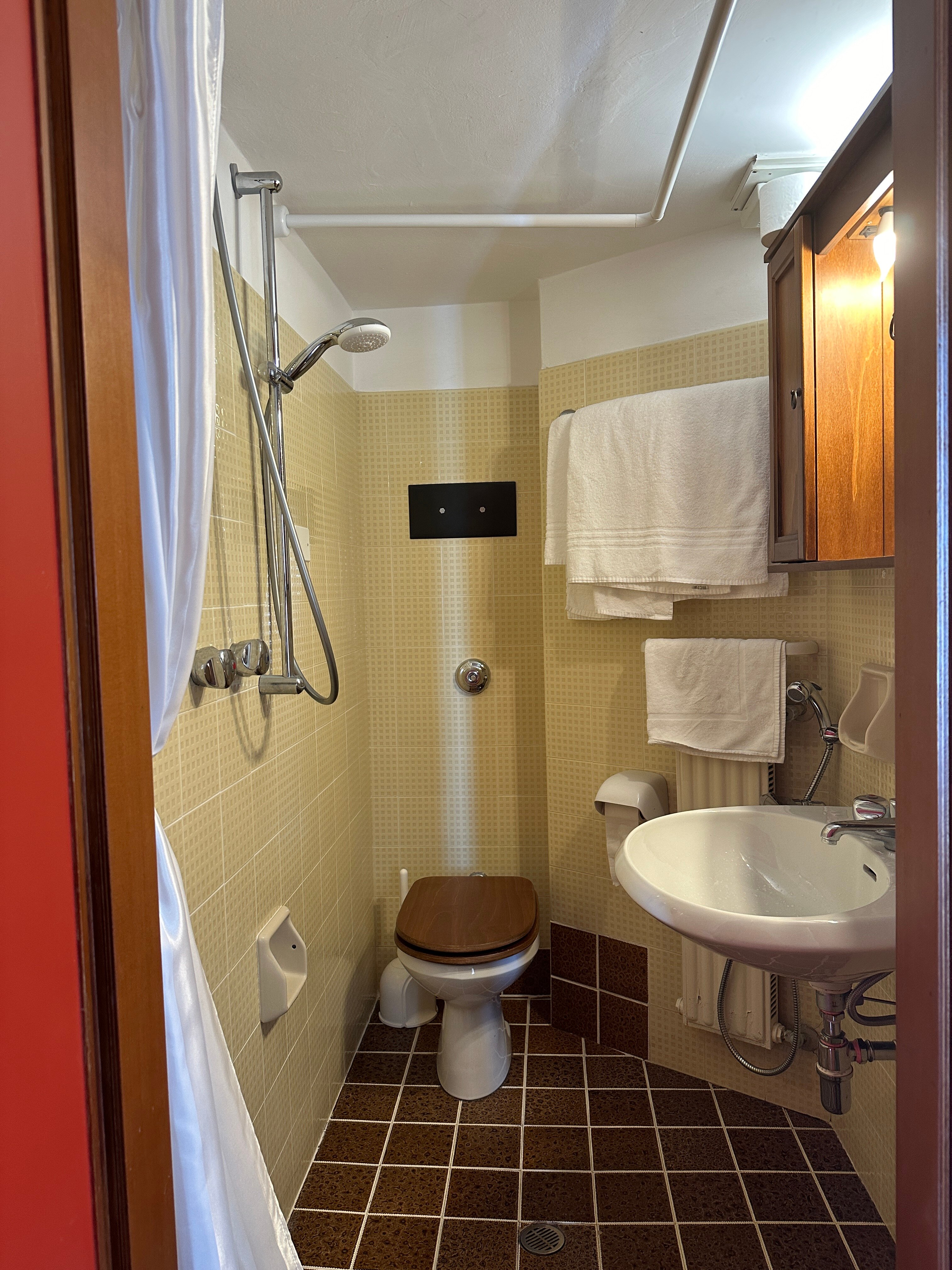 Hotel Meuble Grifone-浴室