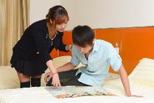 温州99旅馆连锁梧田店主图