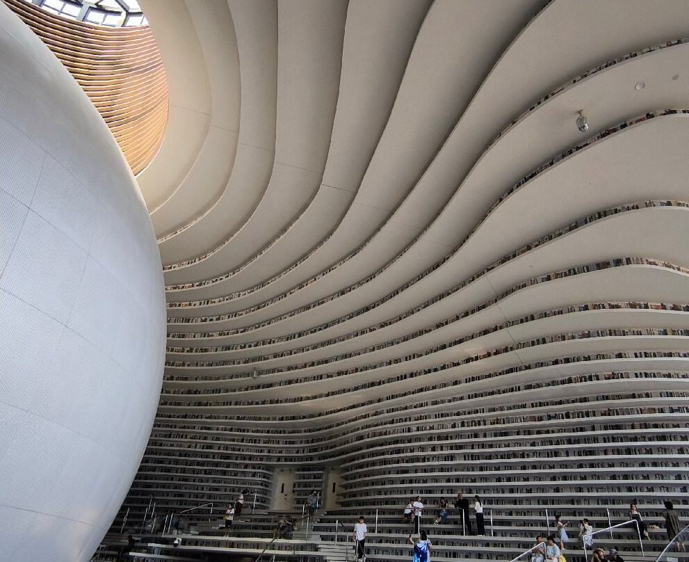 滨海图书馆-天津市必去景点