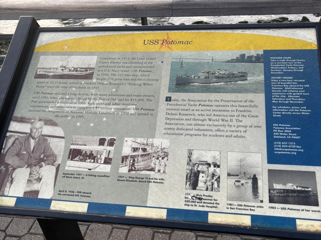 USS Potomac-奥克兰必去景点