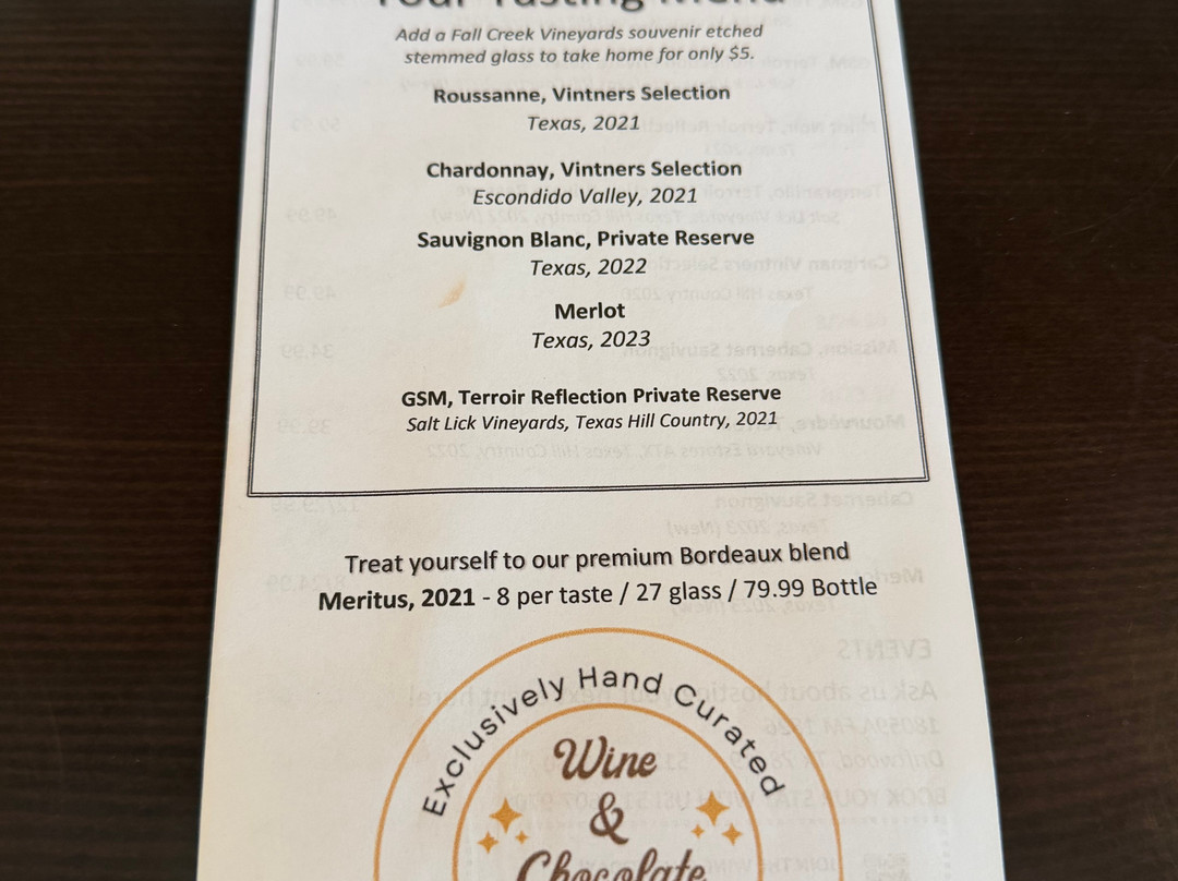 Fall Creek Vineyards-Driftwood必去景点