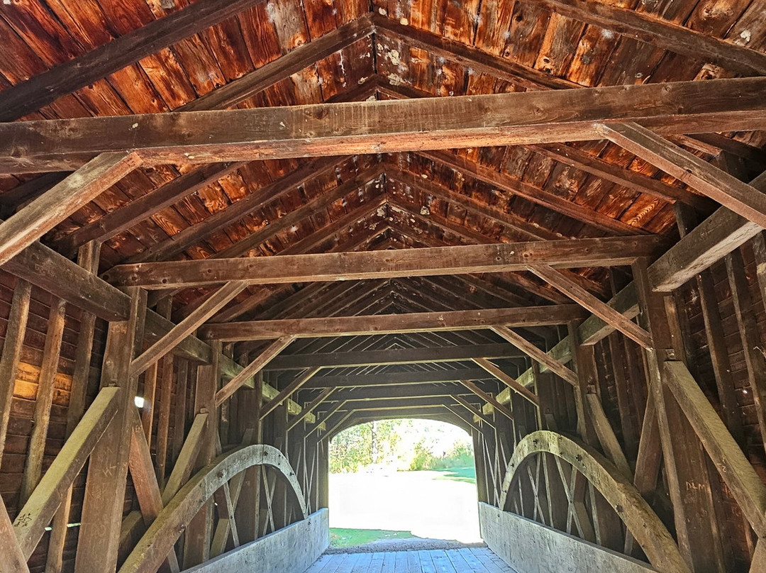 Hyde Hall Covered Bridge-古柏镇必去景点