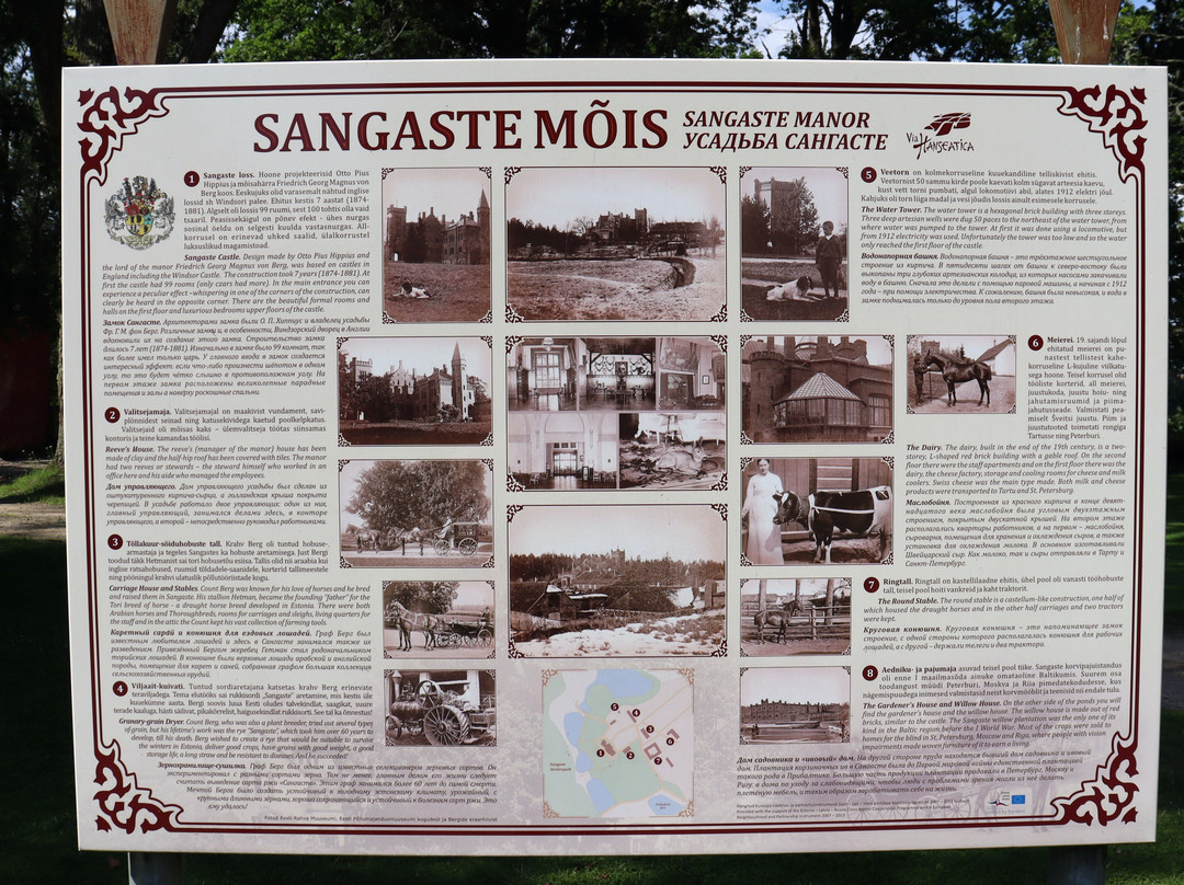 Sangaste Castle-Sangaste必去景点