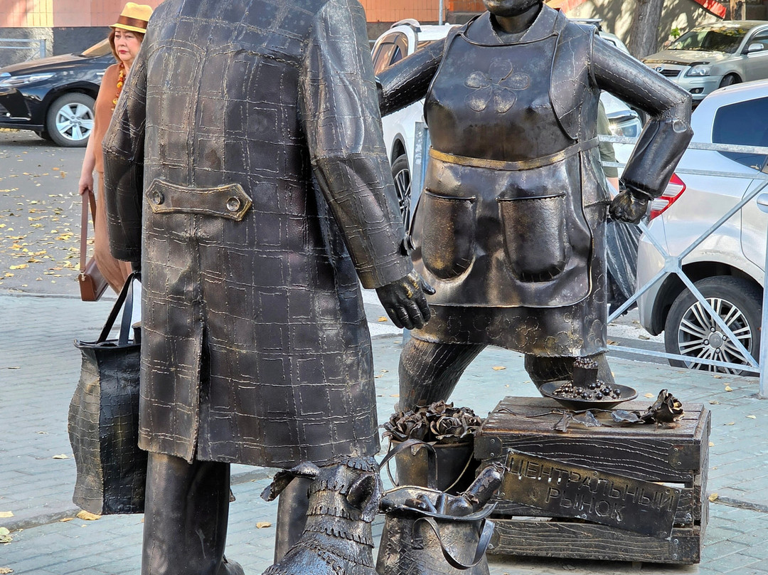 Skul'ptura Stsena Pokupki-新西伯利亚必去景点