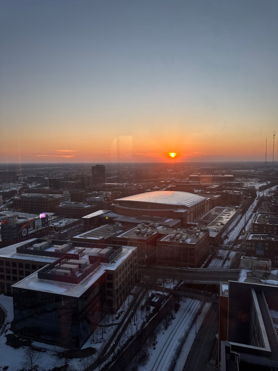 哥伦布市中心希尔顿酒店-酒店景观