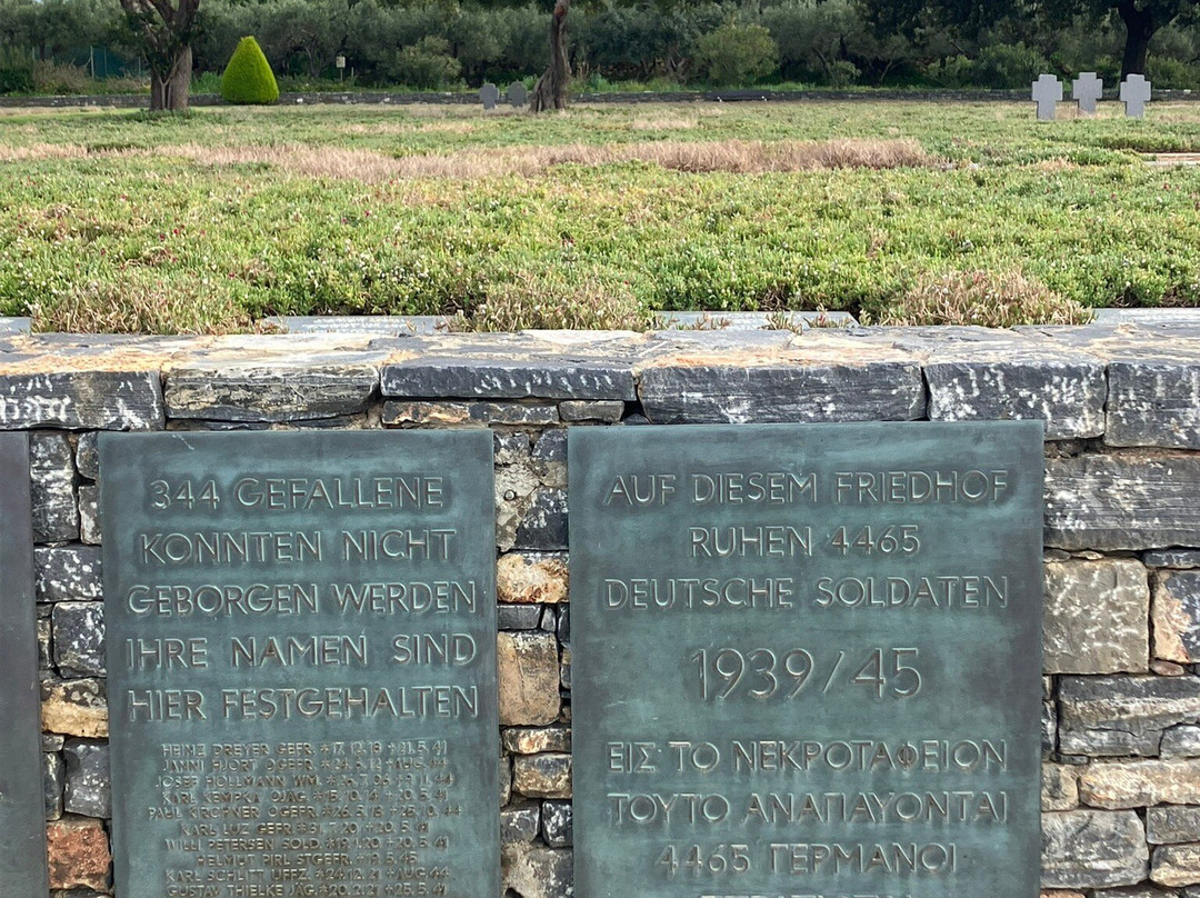 German Military Cemetery-Maleme必去景点