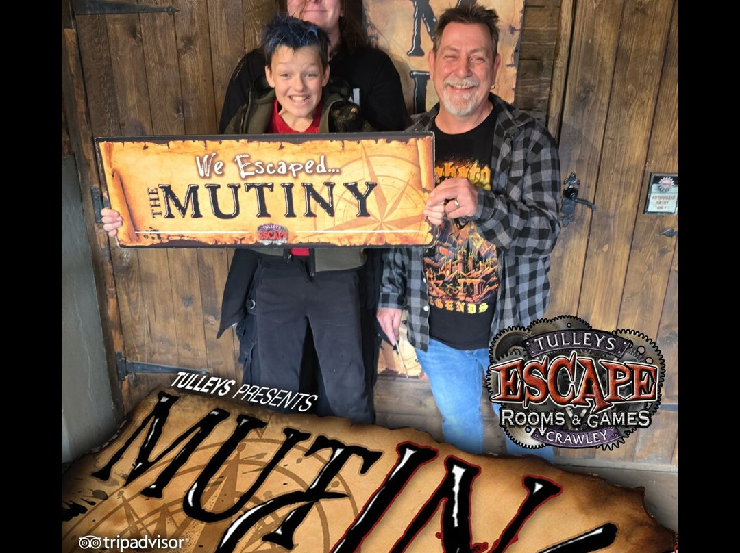 Tulleys Escape Rooms & Games-克劳利必去景点