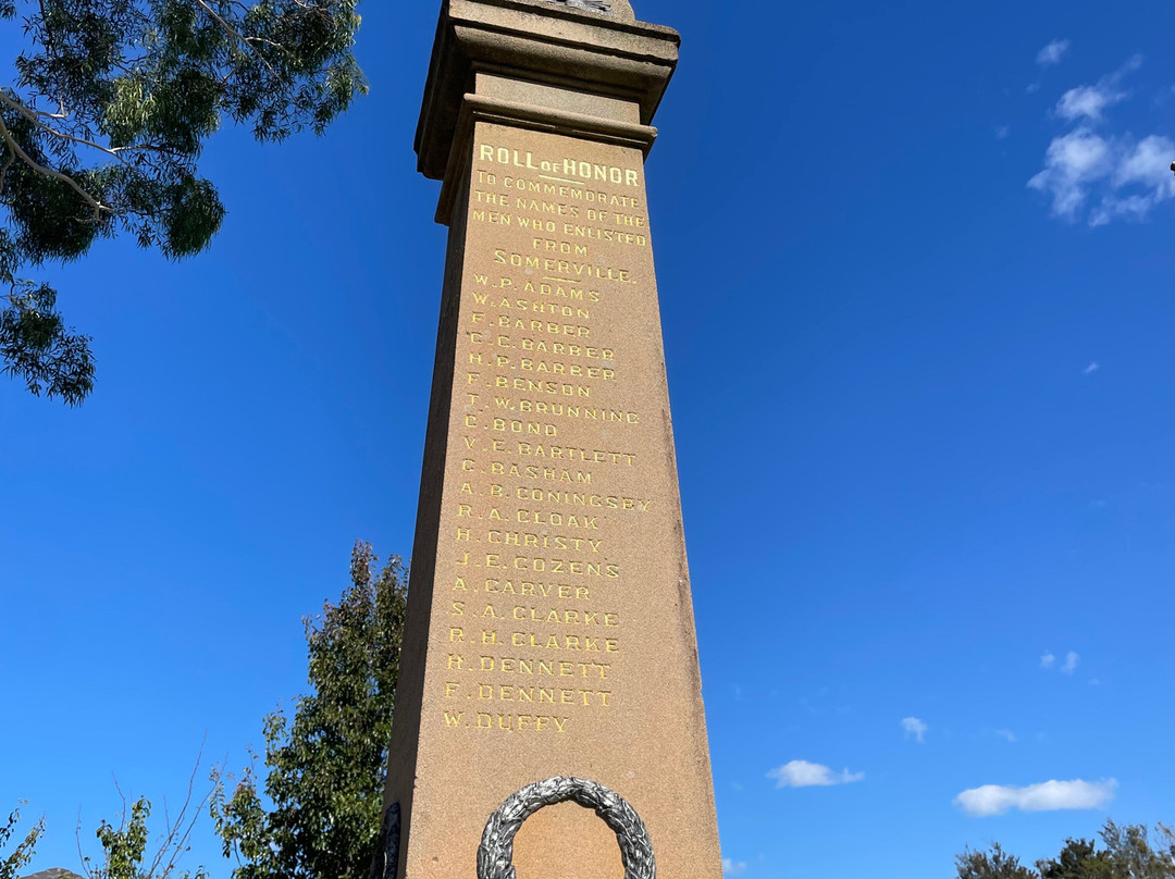 Somerville War Memorial-Somerville必去景点