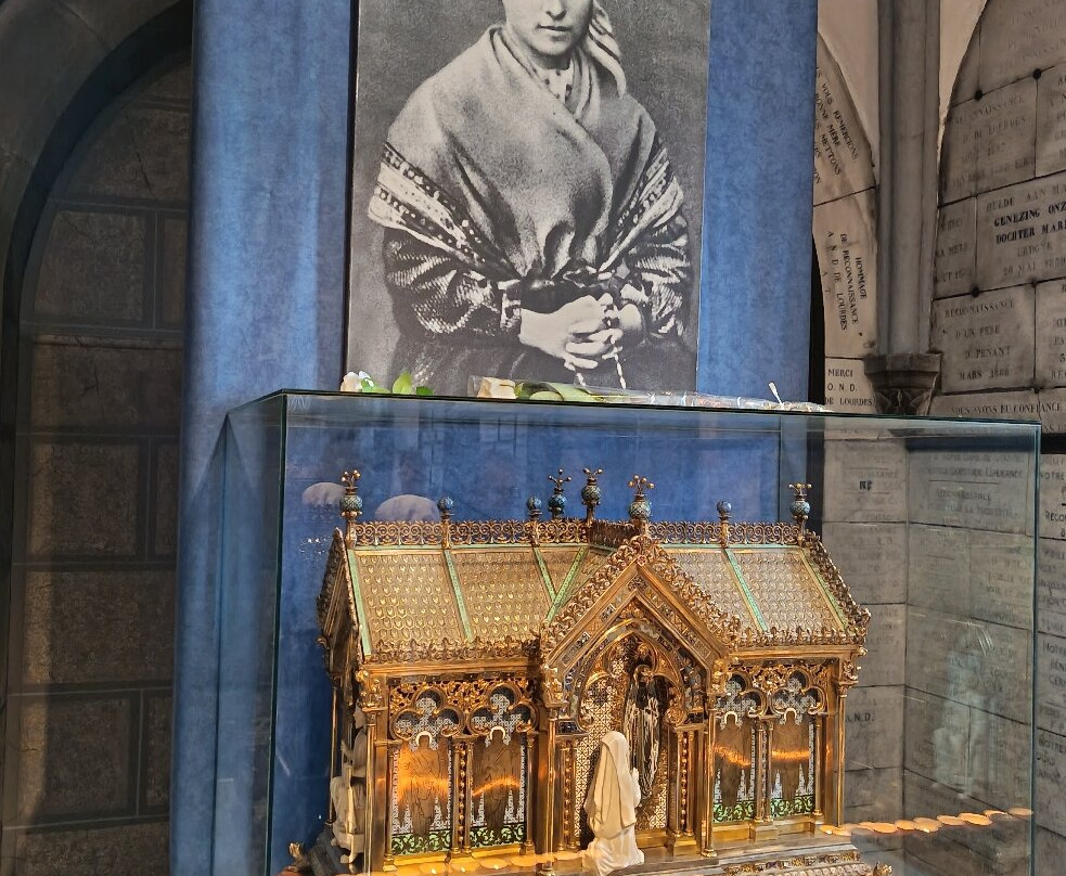 Crypte de la Basilique de l’Immaculee Conception.-卢尔德必去景点