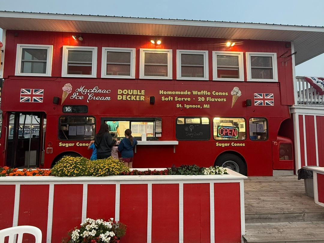 Mackinac Double Decker Ice Cream