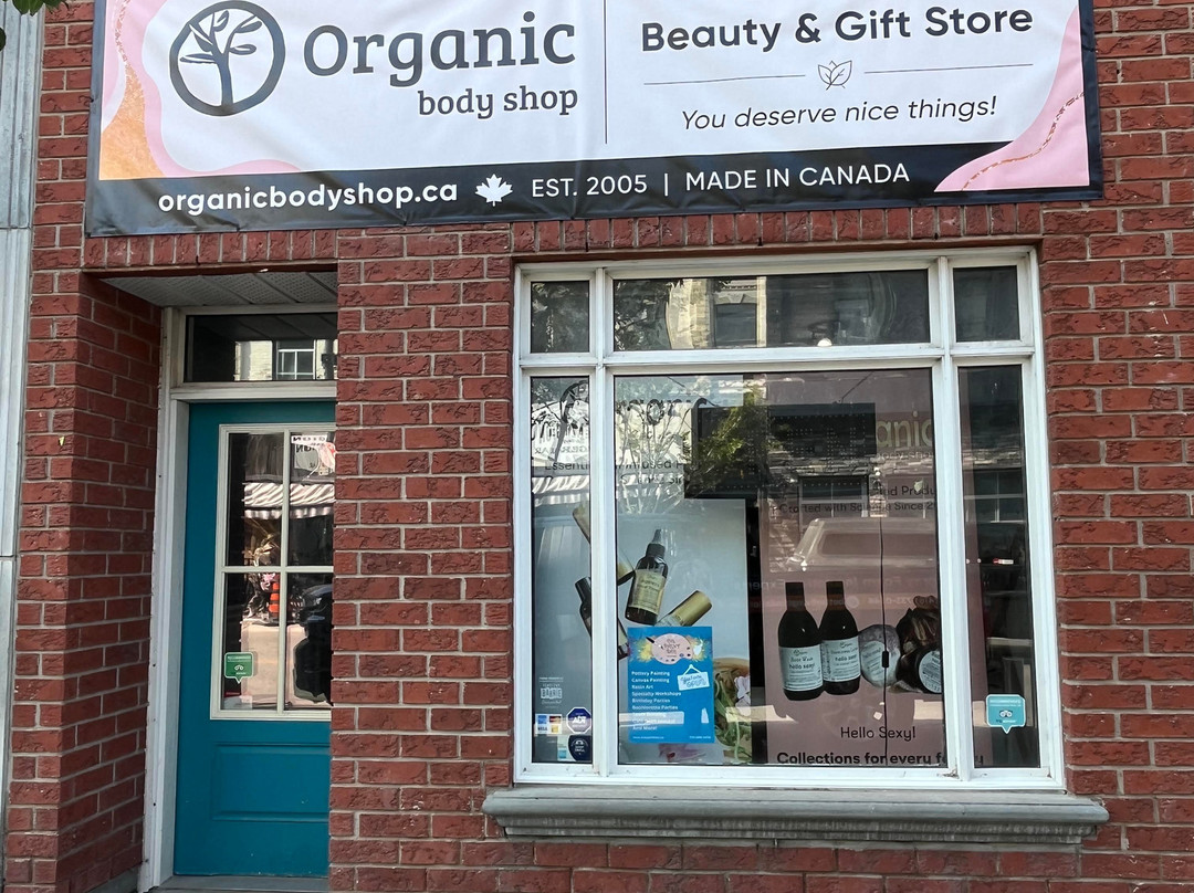 Organic Body Shop & Spa products-巴利必去景点