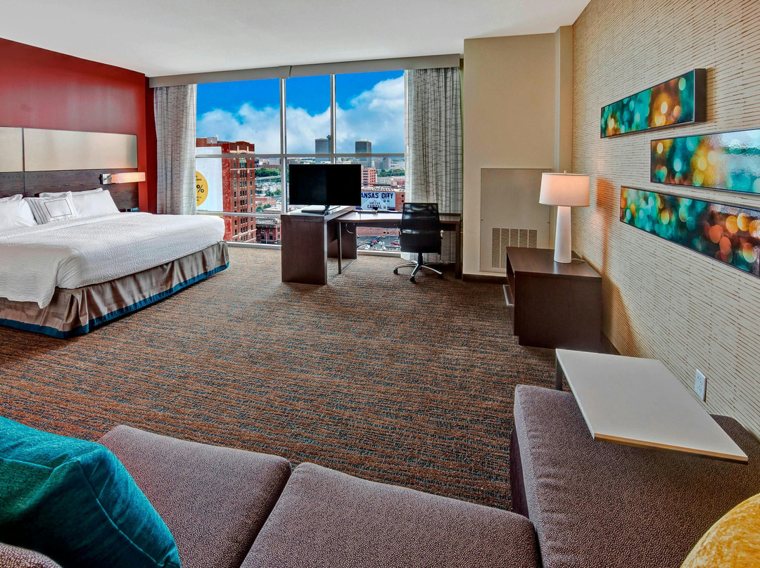 堪萨斯城酒店住宿-Residence Inn by Marriott Kansas City Downtown/Convention Center