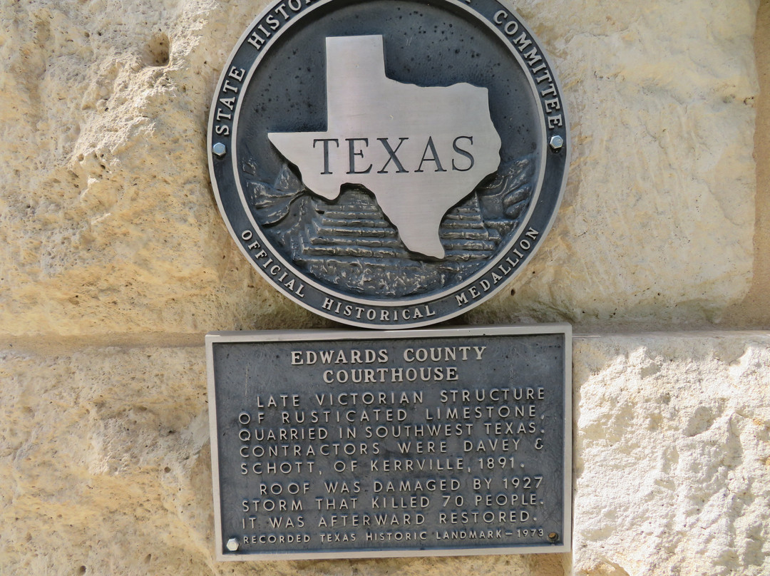 Edwards County Courthouse 1891