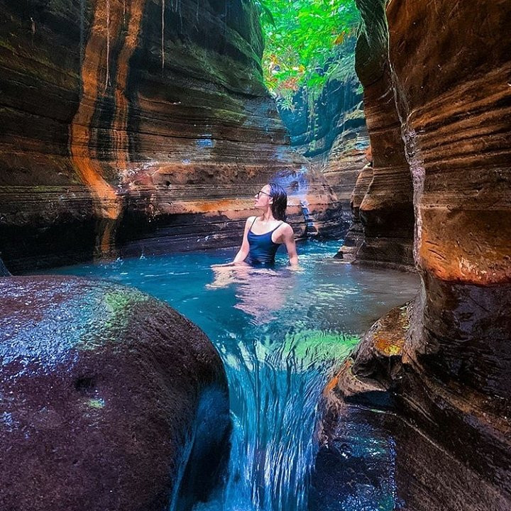Curug Putri the Litlle Green Canyon