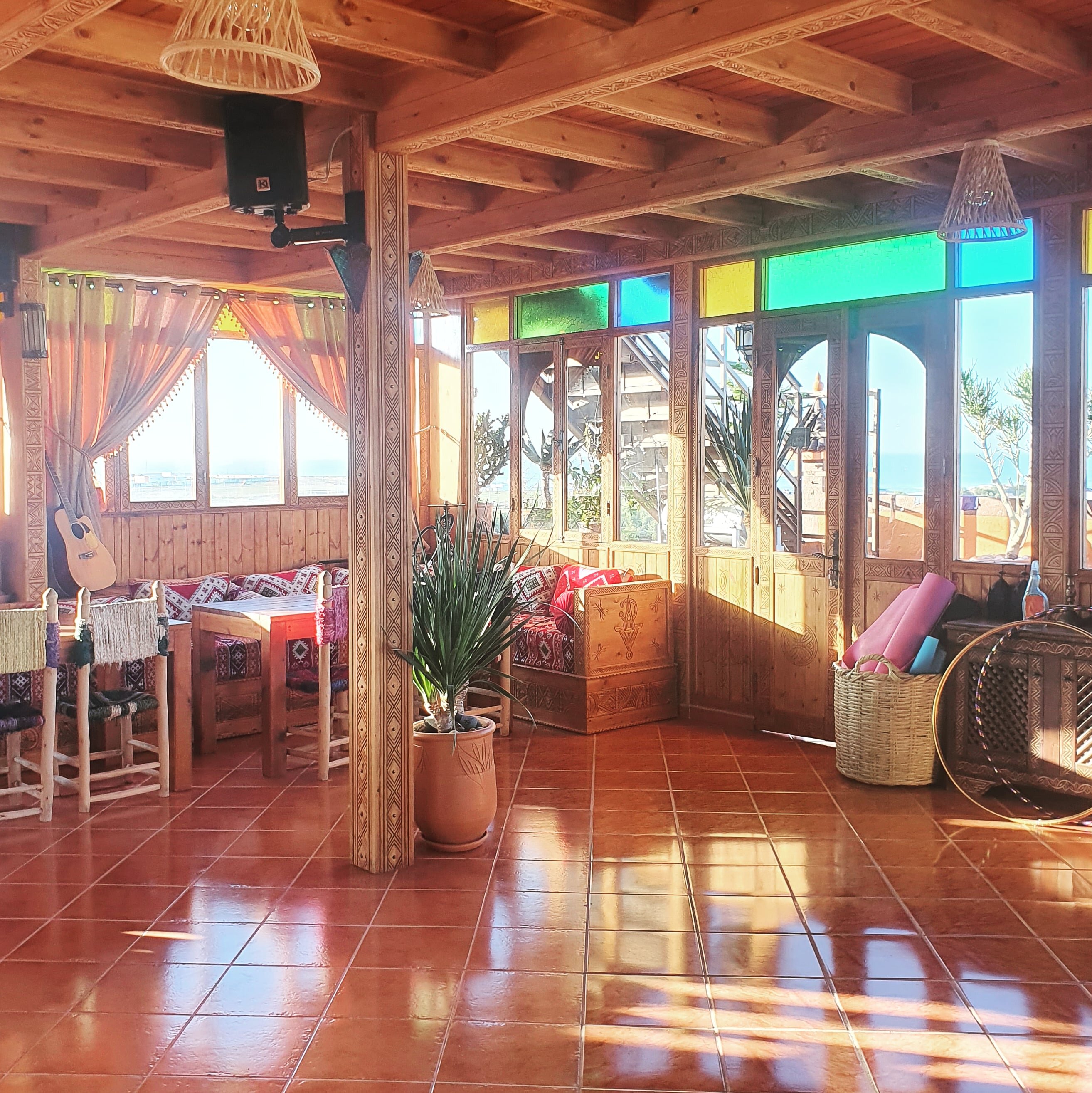 Azul Guesthouse Taghazout Bay-餐饮