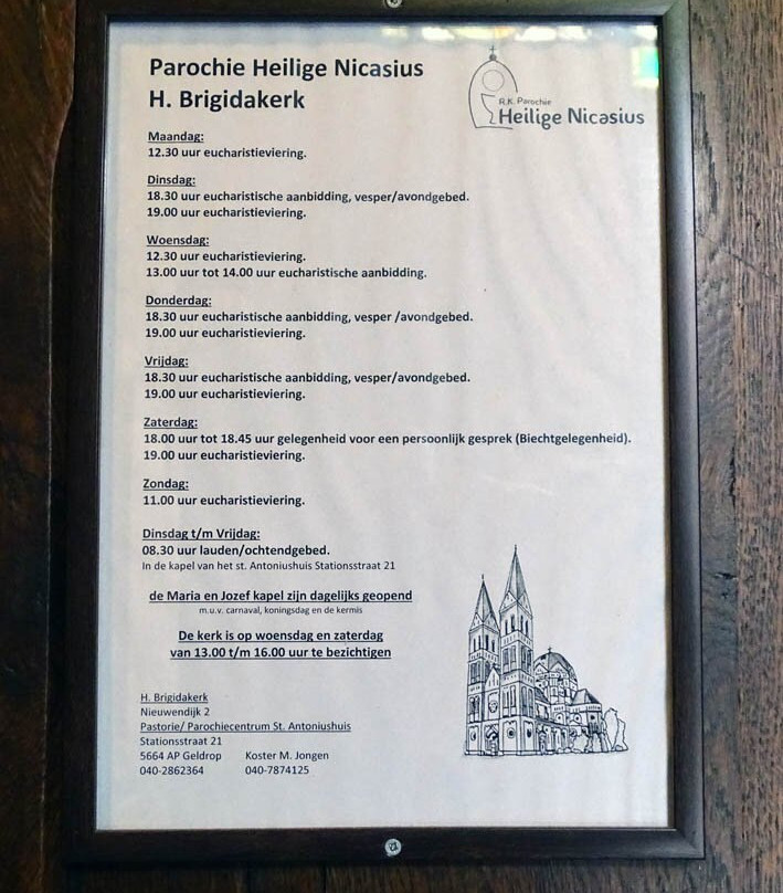 Sint-brigidakerk-Geldrop必去景点