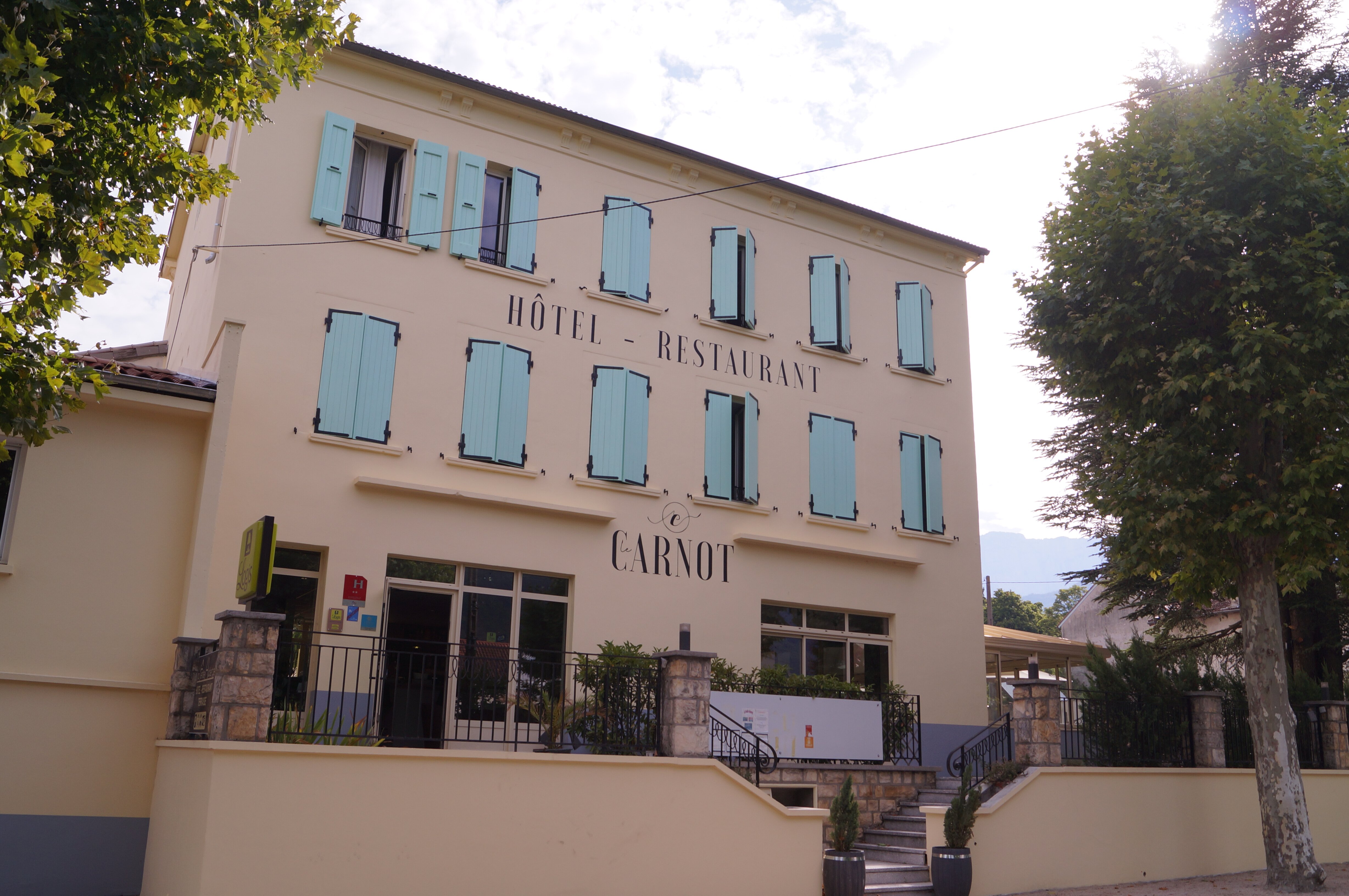 Logis Hôtel le Carnot-浴室