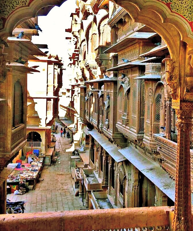 Gandhi Chowk Street-杰伊瑟尔梅尔必去景点