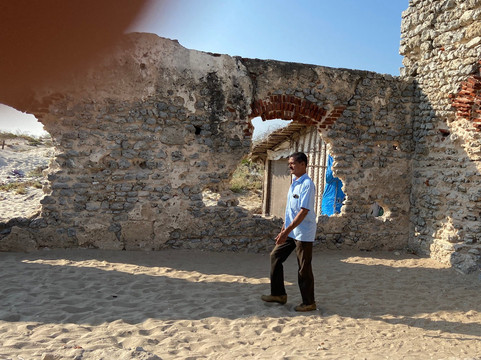 Ruined Temple/Church of Dhanushkodi-Rameswaram必去景点