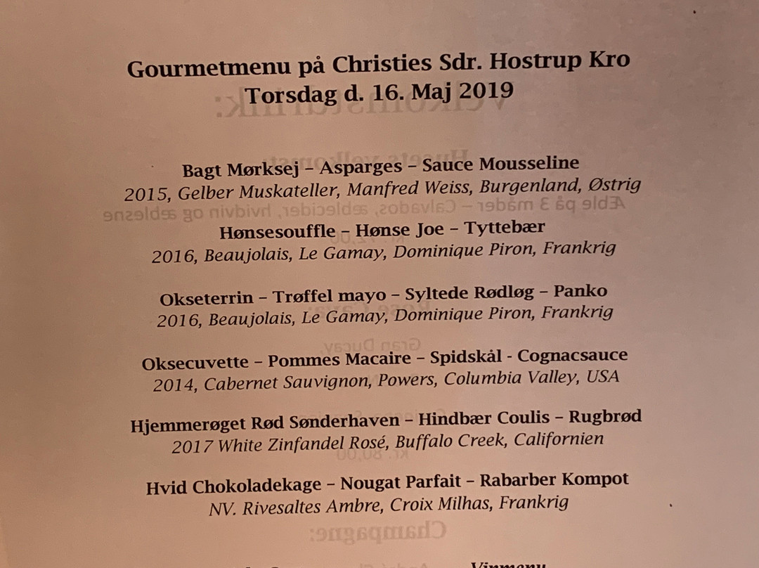 Christie's Sdr. Hostrup Kro主图