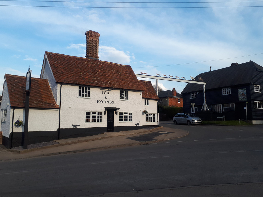 Nuthampstead餐馆和美食-Fox & Hounds Barley