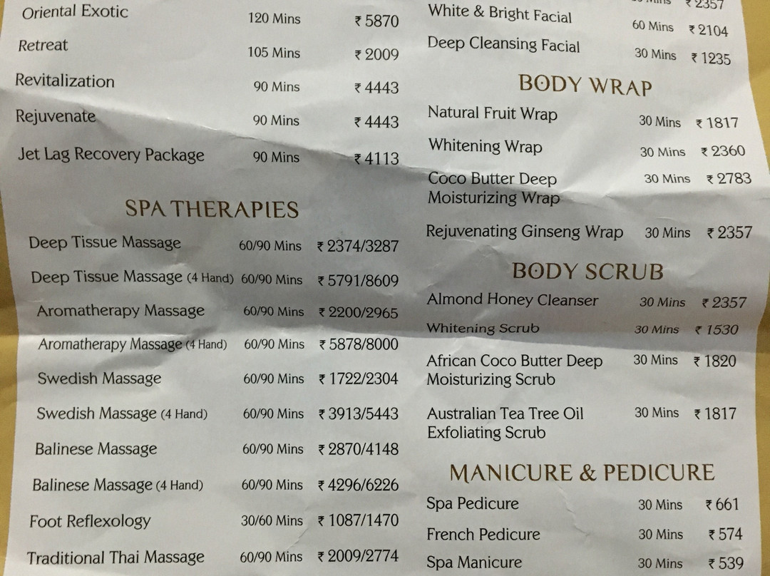 Ode Spa-阿姆利则必去景点