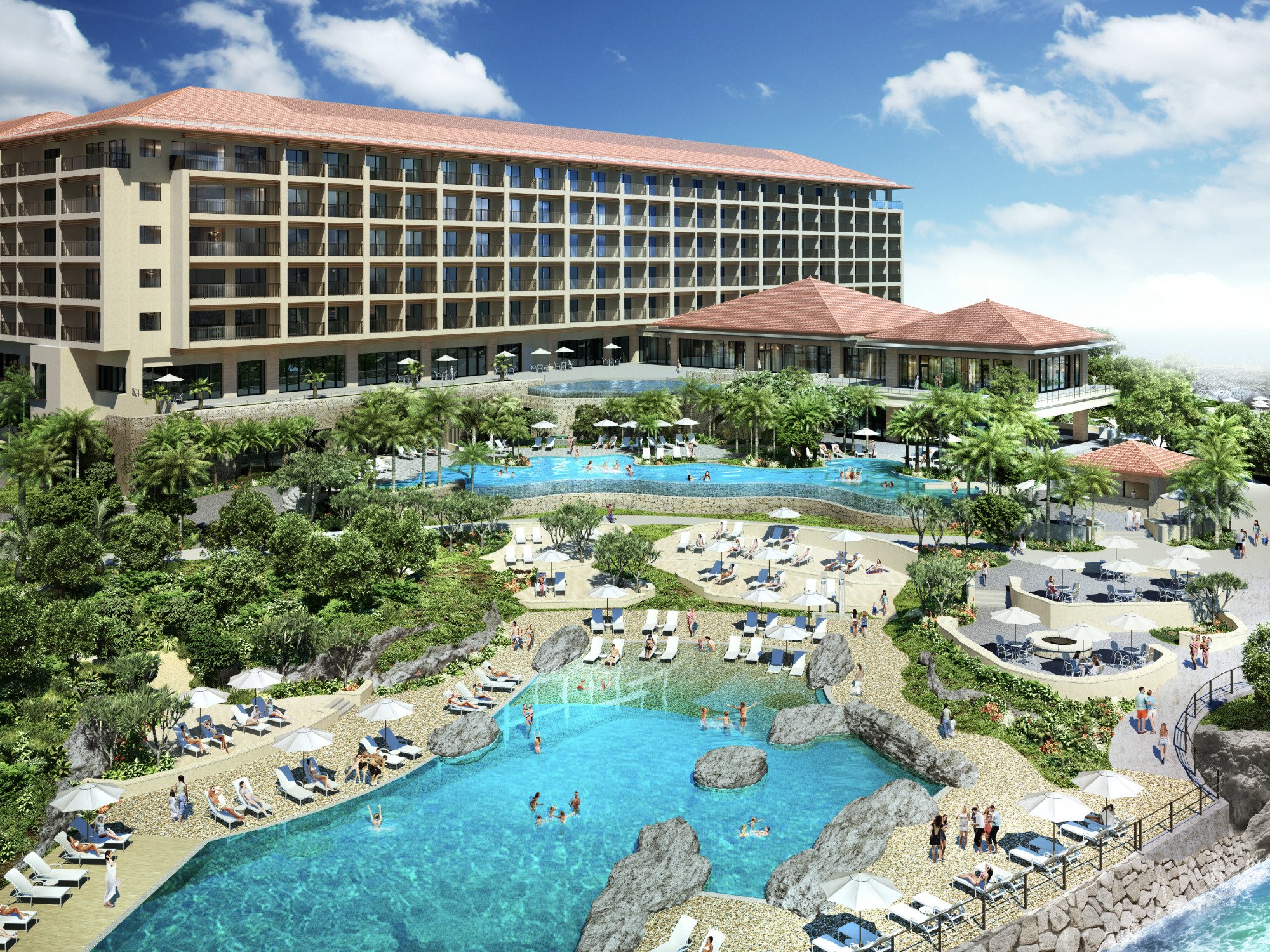 Hyatt Regency Seragaki Island Okinawa-浴室