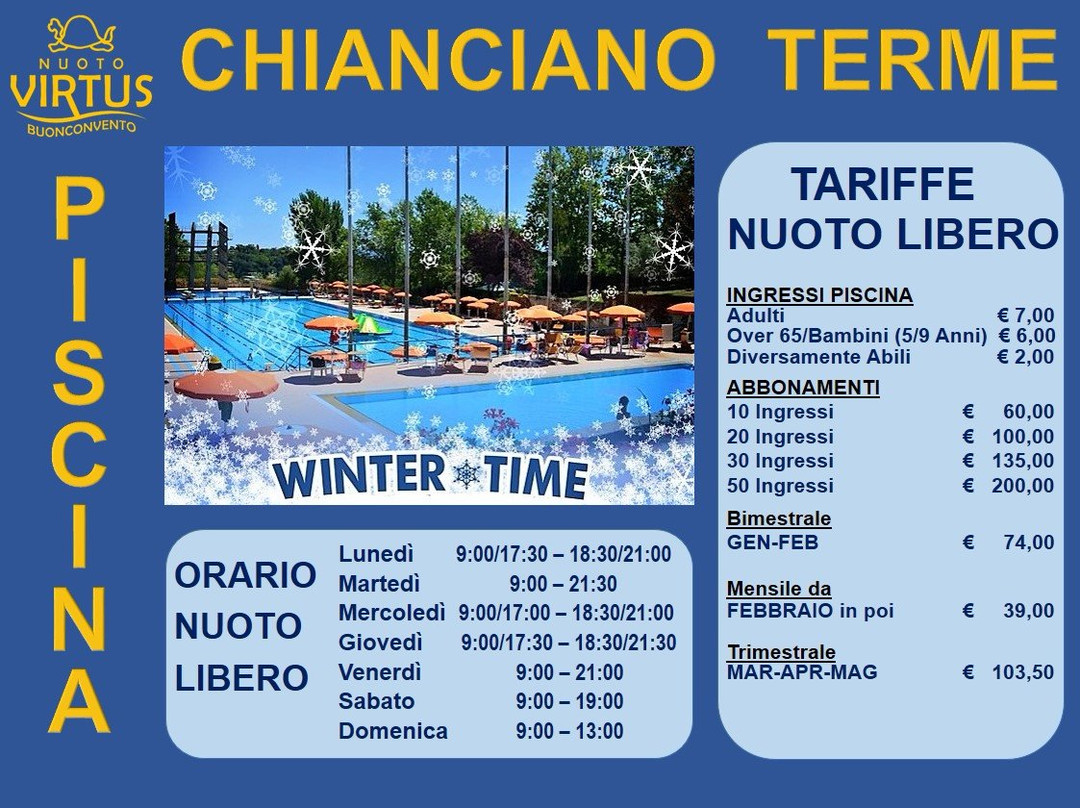 Piscina Comunale-基安奇安诺泰尔梅必去景点