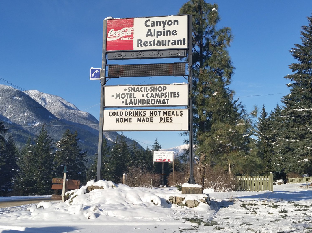 Spuzzum餐馆和美食-Canyon Alpine Motel Cafe