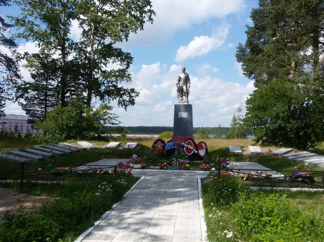Mass Grave of Soviet Soldiers Who Died in the Fight Against the Fascists