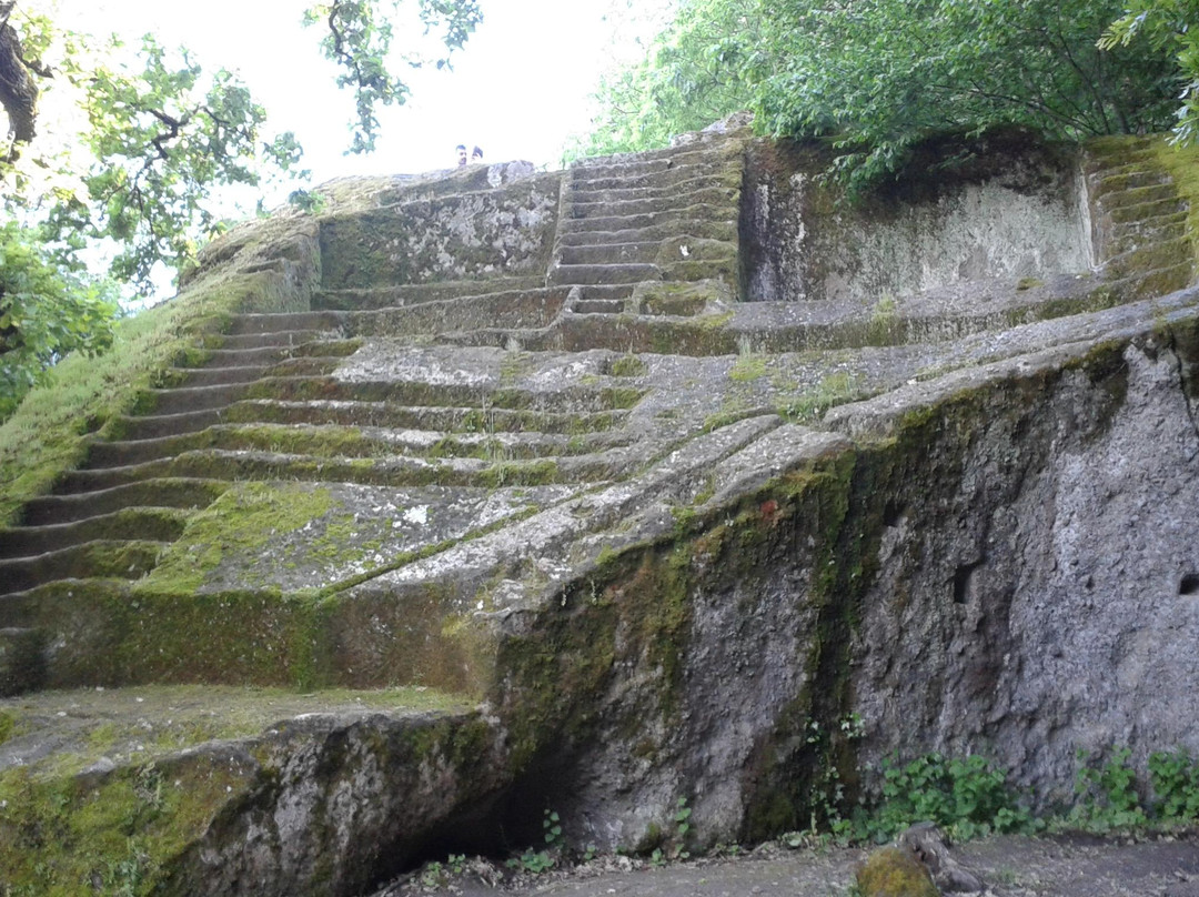 Piramide Etrusca Bomarzo o Sasso del Predicatore-博马尔佐必去景点