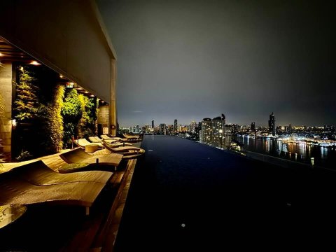 曼谷河畔安凡尼酒店-泳池