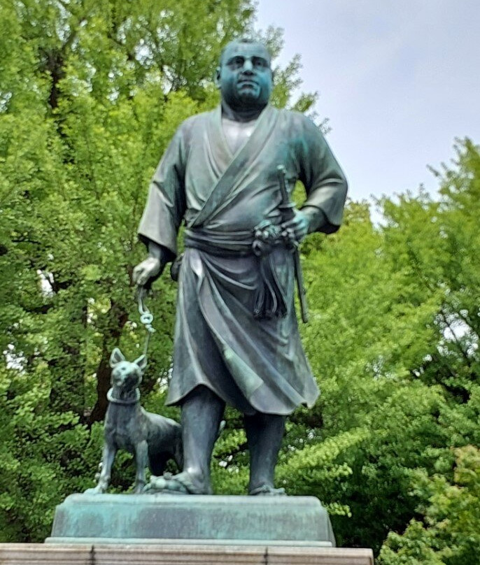 Saigo Takamori Statue-Uenokoen必去景点