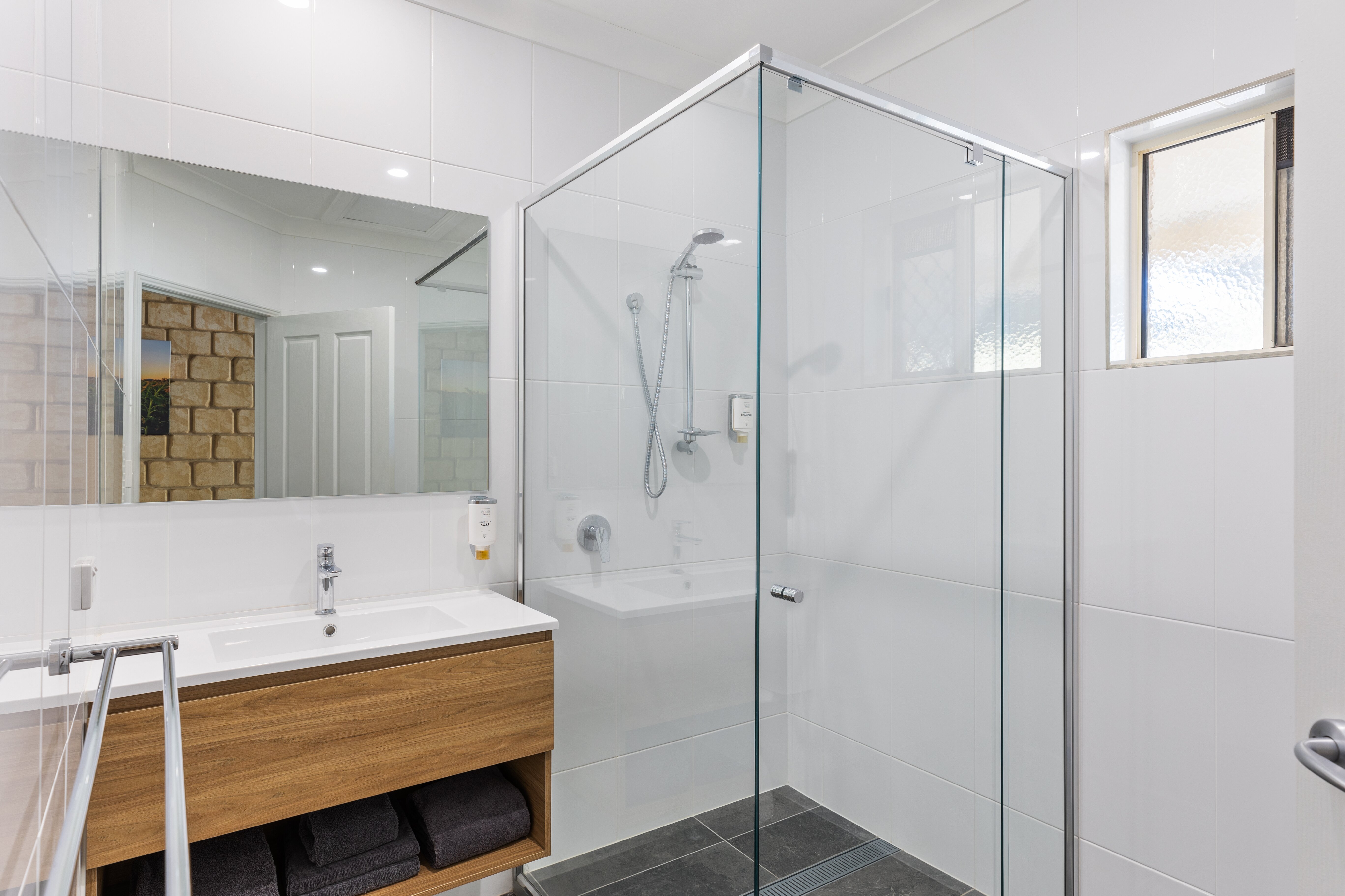 大分水岭村汽车旅馆-浴室