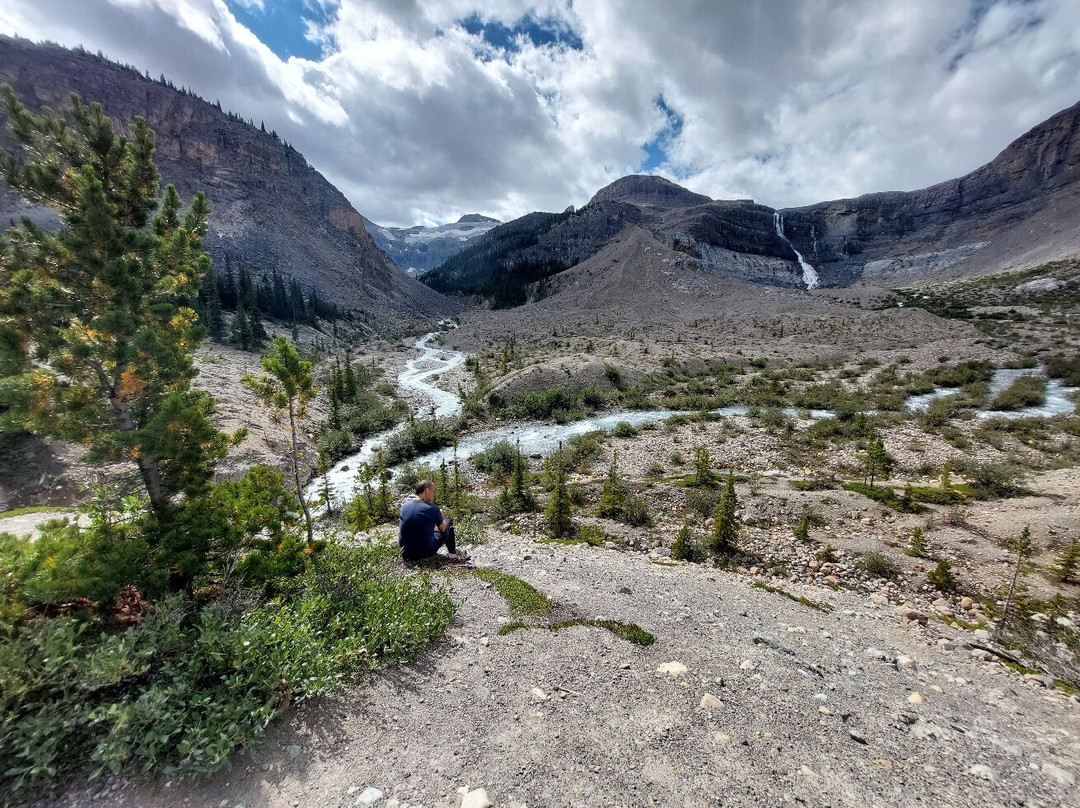 Bow Glacier Falls Trail-路易斯湖必去景点