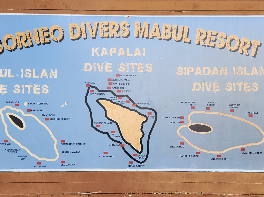 仙本那马布岛潜水度假村主图