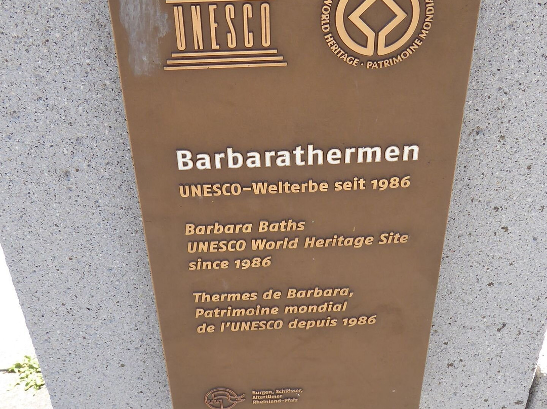 Barbarathermen-特里尔必去景点