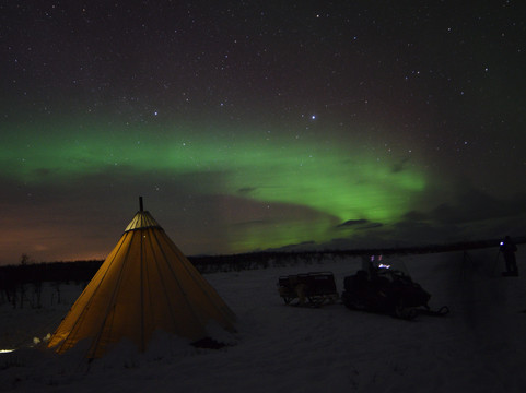 拉普兰极光之旅-阿比斯库必去景点