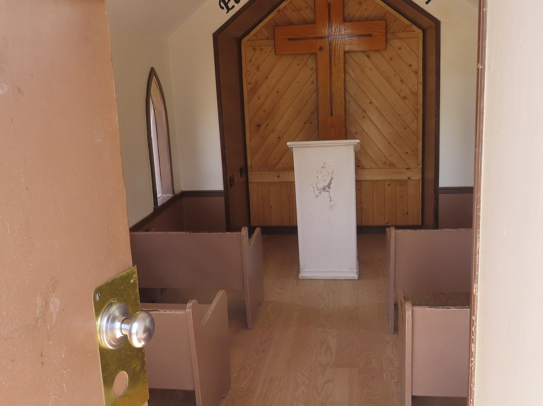 Drumheller's Little Church-德兰赫勒必去景点