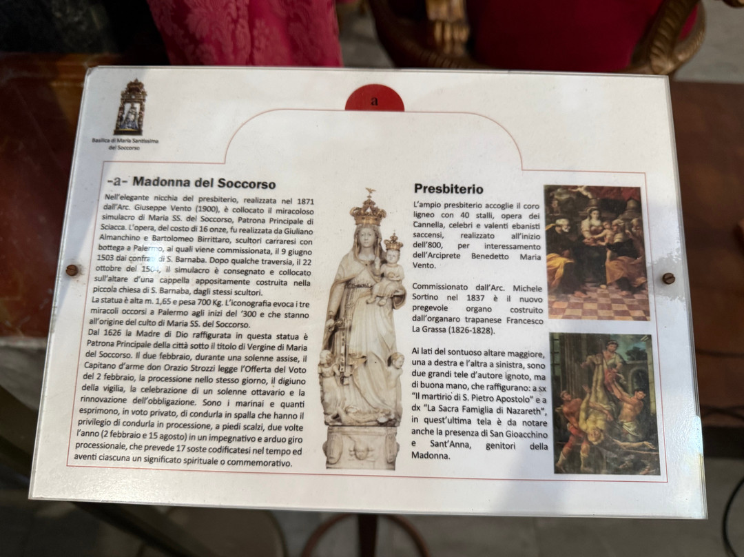 Basilica Maria Santissima del Soccorso-Sciacca必去景点