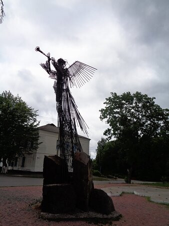 Trumpeting Angel Monument-切尔诺贝利必去景点