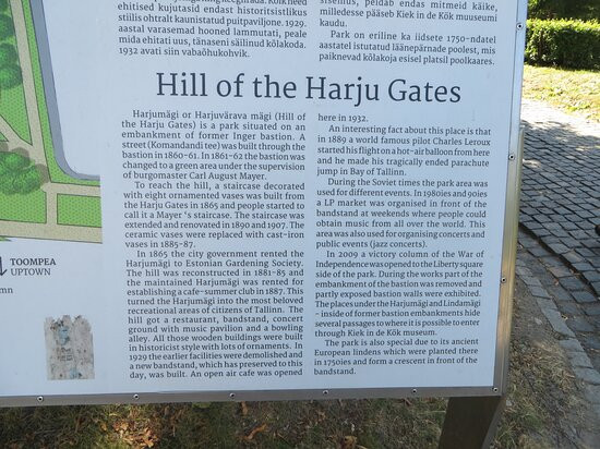 Harju Hill Park-塔林必去景点