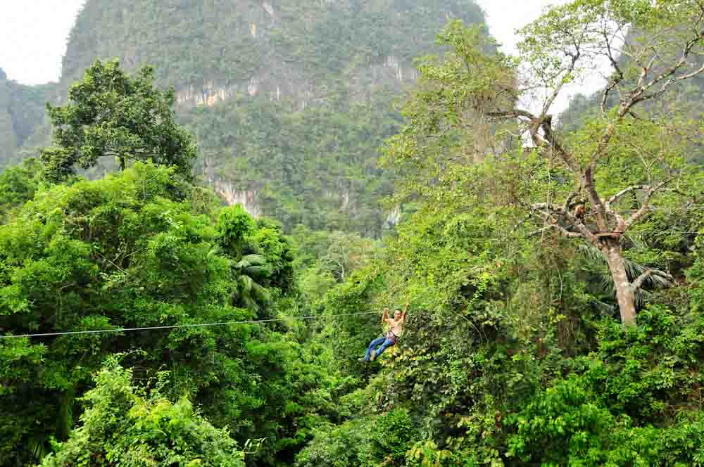Tree Top Adventure Park Krabi景点图片