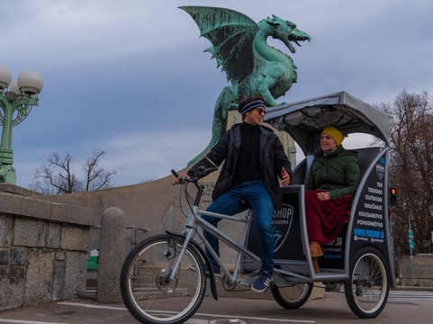 GreenGo Rickshaw-卢布尔雅那必去景点